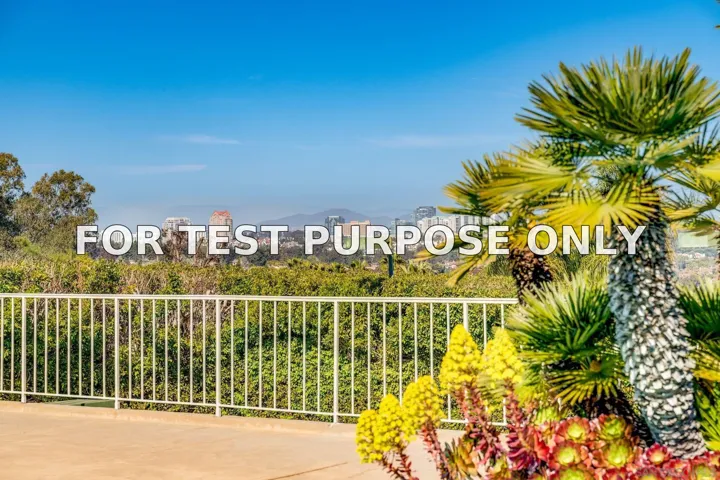 Demo/Test Data 3013 Woodford Dr, La Jolla, Ca 92037