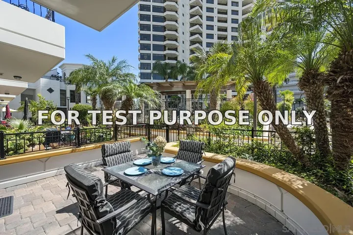 Demo/Test Data 739 W G Street, San Diego, Ca 92101