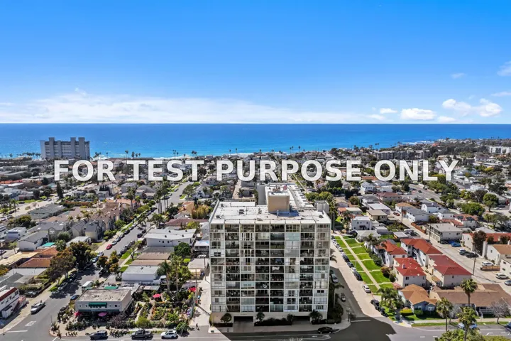 Demo/Test Data 4944 Cass St. Unit 407, San Diego, Ca 92109