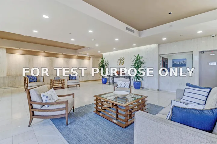 Demo/Test Data 230 W Laurel Street Unit 503, San Diego, Ca 92101
