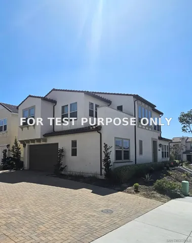 Demo/Test Data 1006 Camino Marcela, Chula Vista, Ca 91913
