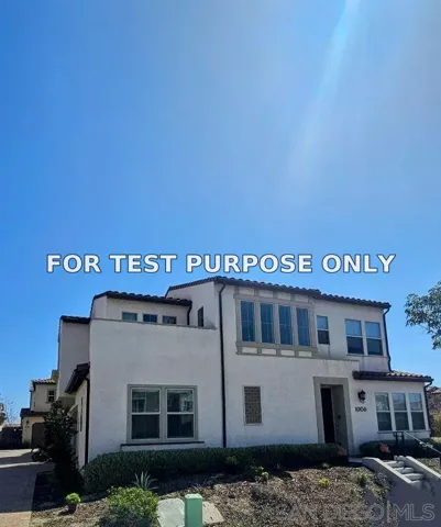 Demo/Test Data 1006 Camino Marcela, Chula Vista, Ca 91913