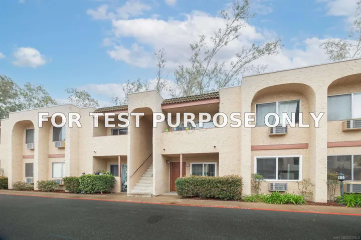 Demo/Test Data 3557 Kenora Dr Unit 19, Spring Valley, Ca 91977