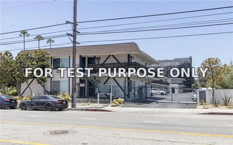 Demo/Test Data 5331 Cahuenga Boulevard, North Hollywood, Ca 91601