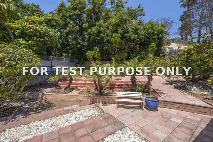 Demo/Test Data 4780 Orten Street, San Diego, Ca 92117