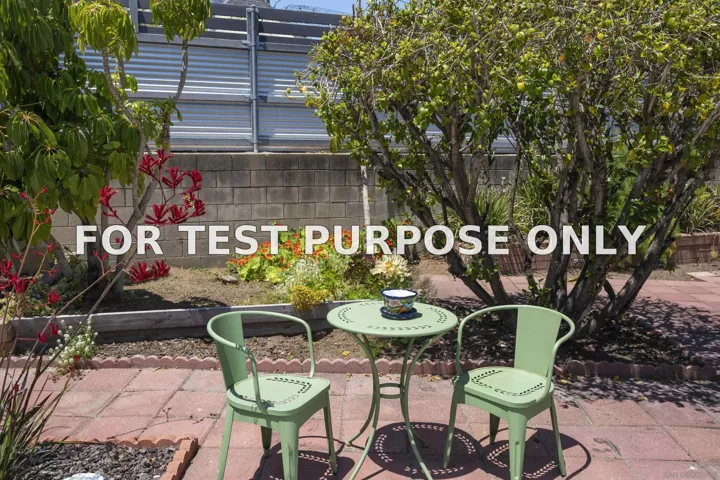 Demo/Test Data 4780 Orten Street, San Diego, Ca 92117