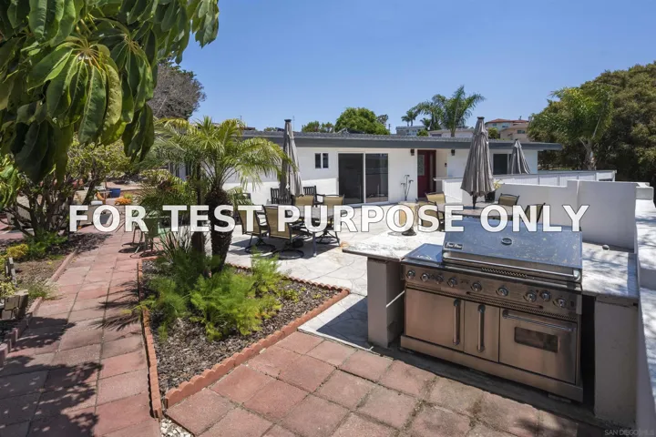 Demo/Test Data 4780 Orten Street, San Diego, Ca 92117