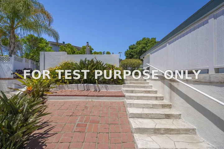 Demo/Test Data 4780 Orten Street, San Diego, Ca 92117
