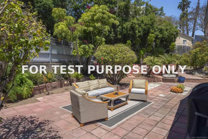 Demo/Test Data 4780 Orten Street, San Diego, Ca 92117