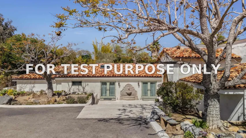 Demo/Test Data 4826 La Granada, Rancho Santa Fe, Ca 92067