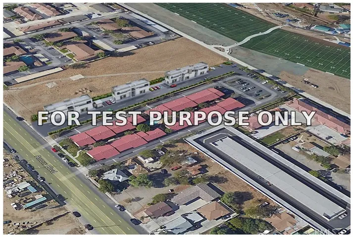 Demo/Test Data 16410 Arrow, Fontana, Ca 92335