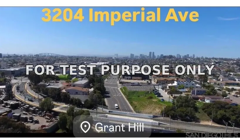 Demo/Test Data 3204 Imperial Avenue Unit 8001, San Diego, Ca 92102