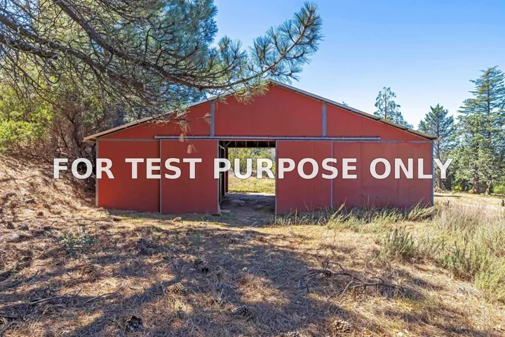 Demo/Test Data 3869 Pine Hills Rd, Julian, Ca 92036