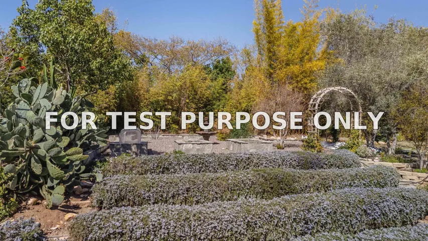 Demo/Test Data 4826 La Granada, Rancho Santa Fe, Ca 92067