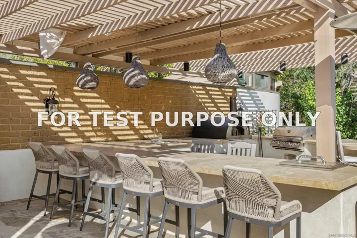 Demo/Test Data 4826 La Granada, Rancho Santa Fe, Ca 92067