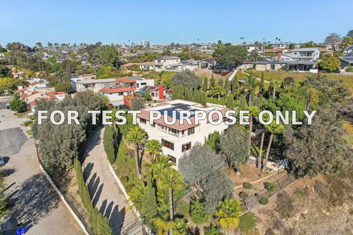 Demo/Test Data 4770 Jellett St, San Diego, Ca 92110