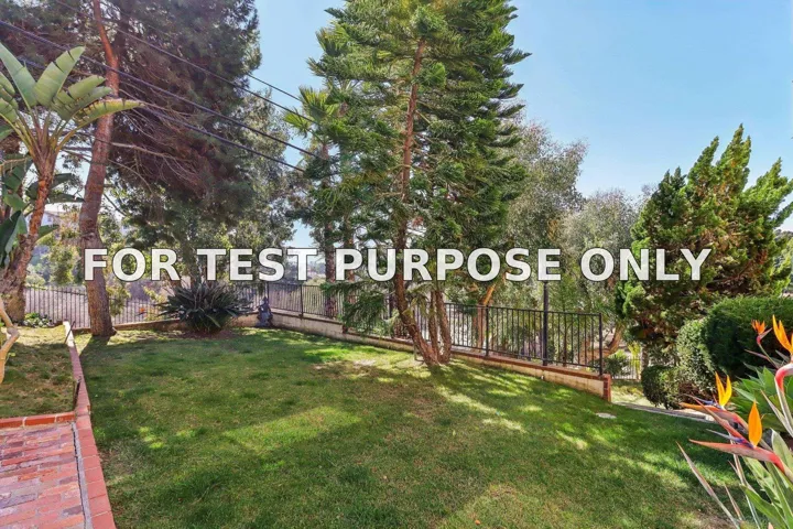 Demo/Test Data 4770 Jellett St, San Diego, Ca 92110