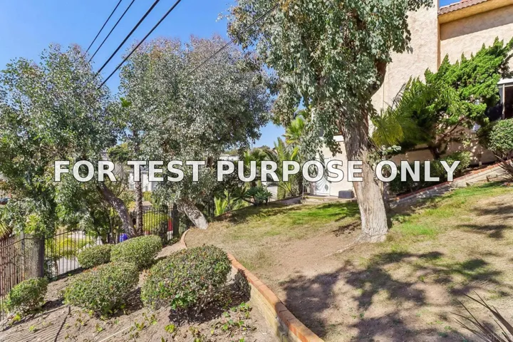 Demo/Test Data 4770 Jellett St, San Diego, Ca 92110