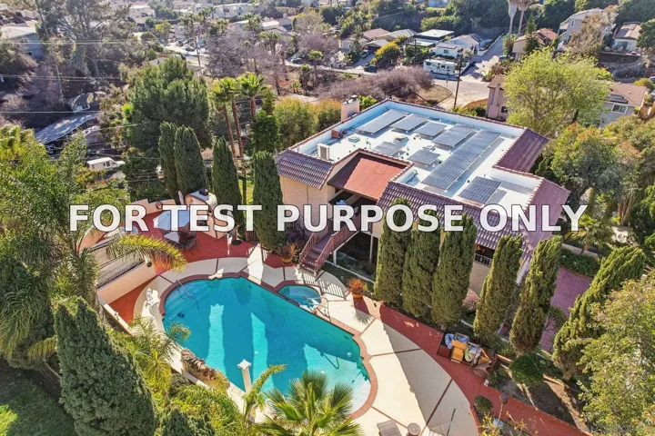 Demo/Test Data 4770 Jellett St, San Diego, Ca 92110