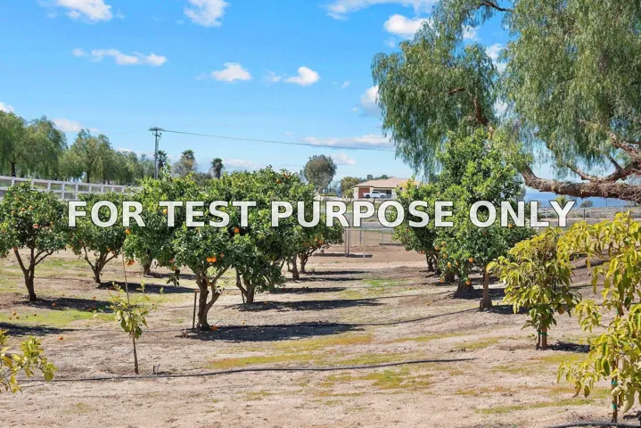 Demo/Test Data 34020 Madera De Playa, Temecula, Ca 92592