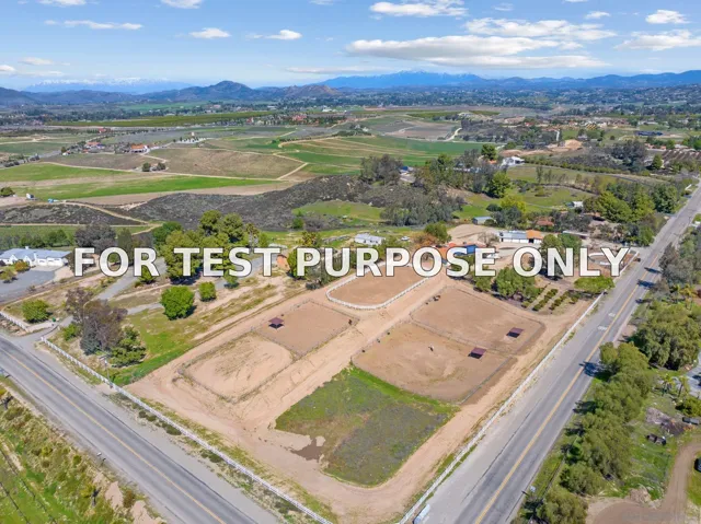 Demo/Test Data 34020 Madera De Playa, Temecula, Ca 92592