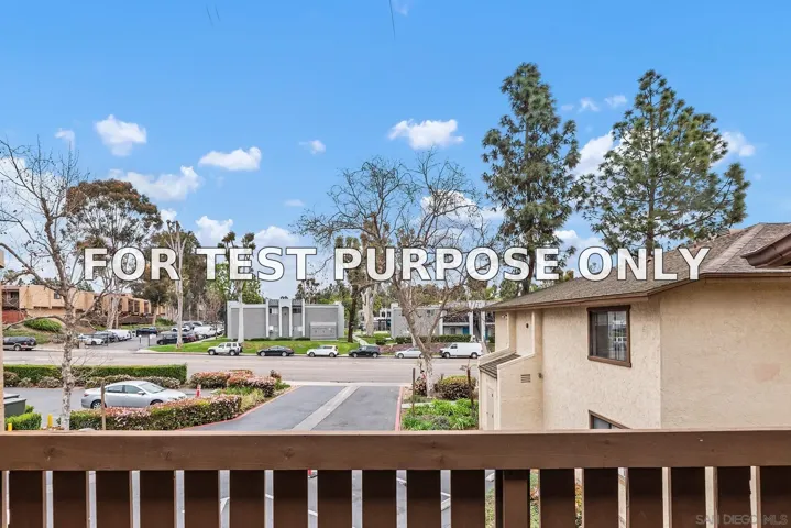 Demo/Test Data 10226 Black Mountain Rd Unit Apt 76, San Diego, Ca 92126