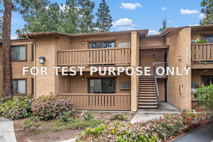 Demo/Test Data 10226 Black Mountain Rd Unit Apt 76, San Diego, Ca 92126