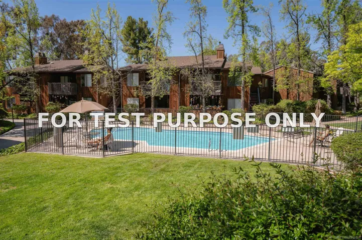 Demo/Test Data 2157 Arnold Way Unit 324, Alpine, Ca 91901