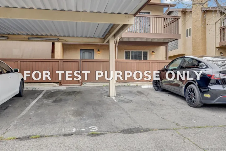 Demo/Test Data 219 Westlake Dr Unit 219-3, San Marcos, Ca 92069