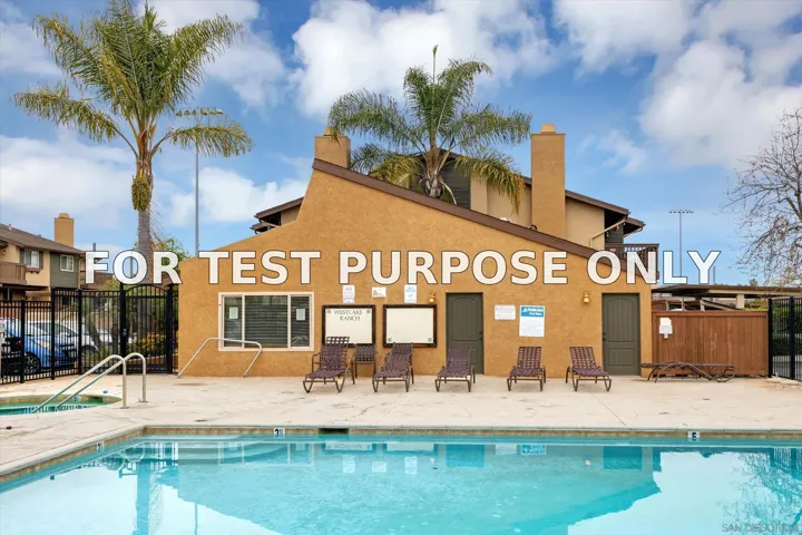 Demo/Test Data 219 Westlake Dr Unit 219-3, San Marcos, Ca 92069