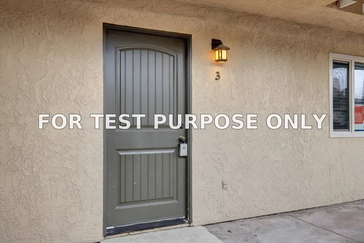 Demo/Test Data 219 Westlake Dr Unit 219-3, San Marcos, Ca 92069