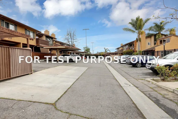 Demo/Test Data 219 Westlake Dr Unit 219-3, San Marcos, Ca 92069