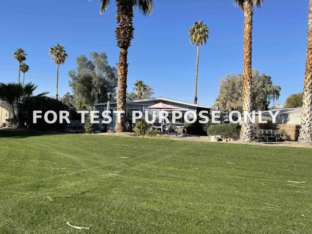 Demo/Test Data 1010 Palm Canyon Dr #167 Unit 167, Borrego Springs, Ca 92004