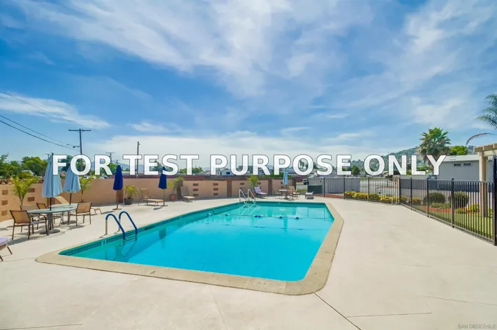 Demo/Test Data 410 S 1st Street Unit 156, El Cajon, Ca 92019