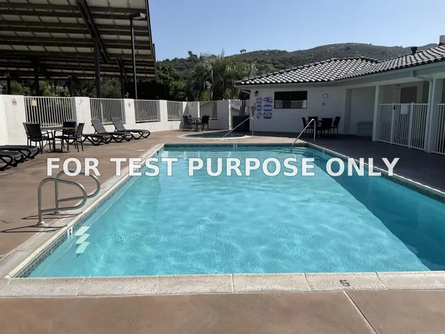 Demo/Test Data 15935 Spring Oaks Rd Unit 112, El Cajon, Ca 92021