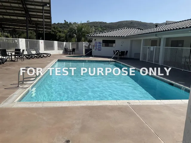 Demo/Test Data 15935 Spring Oaks Rd Unit 112, El Cajon, Ca 92021