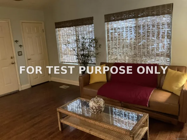 Demo/Test Data 15935 Spring Oaks Rd Unit 112, El Cajon, Ca 92021