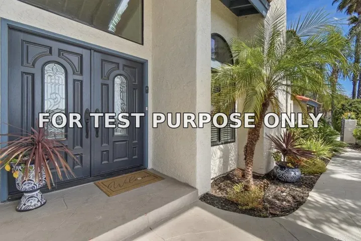Demo/Test Data 2044 Eula Lane, El Cajon, Ca 92019