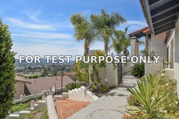 Demo/Test Data 2044 Eula Lane, El Cajon, Ca 92019