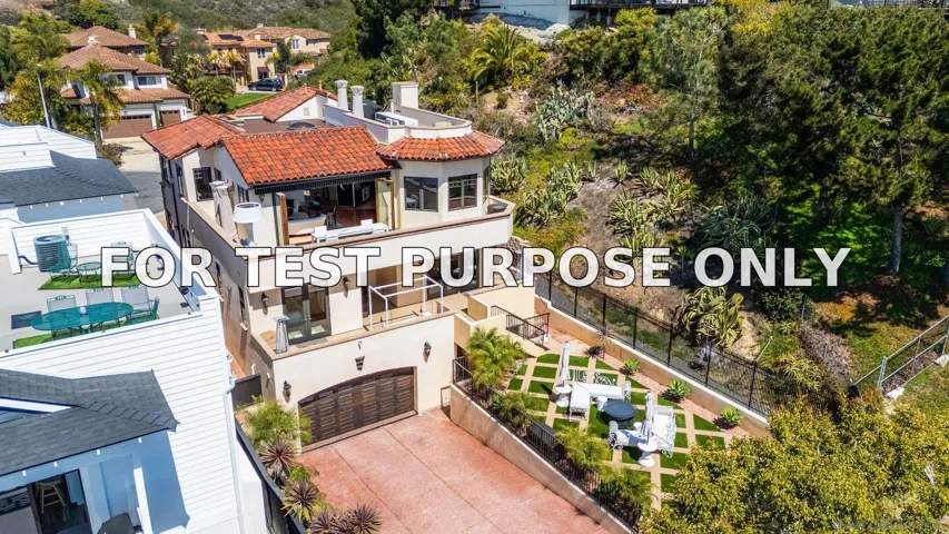 Demo/Test Data 1045 Van Nuys St., San Diego, Ca 92109
