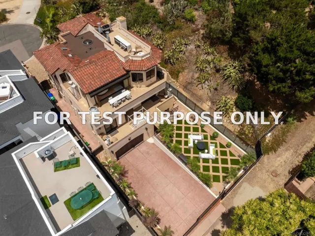 Demo/Test Data 1045 Van Nuys St., San Diego, Ca 92109