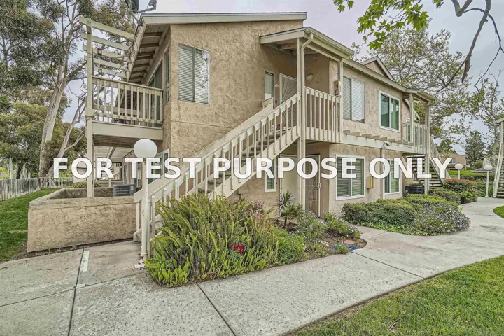 Demo/Test Data 675 Diamond Way Unit 137, Vista, Ca 92083