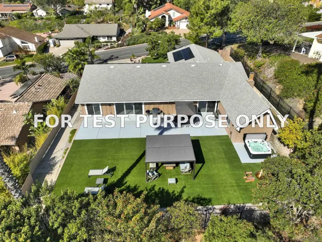 Demo/Test Data 17351 Saint Andrews Dr, Poway, Ca 92064