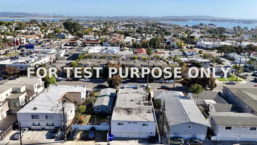 Demo/Test Data 1532 Hornblend Street, San Diego, Ca 92109