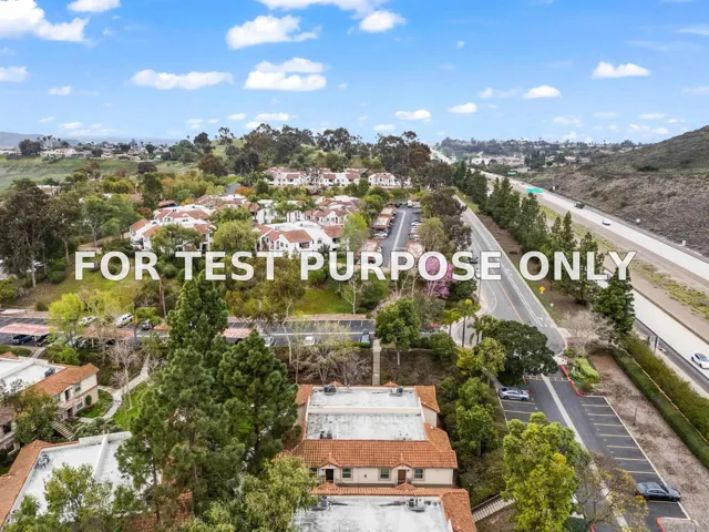 Demo/Test Data 10301 Azuaga St Unit 3, San Diego, Ca 92129