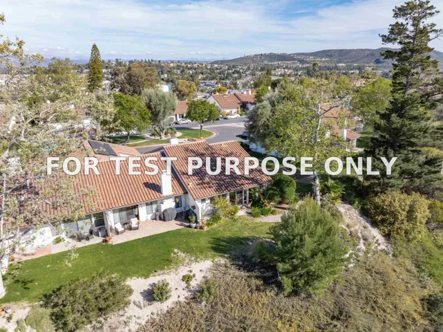 Demo/Test Data 14736 Caminito Orense Oeste, San Diego, Ca 92129