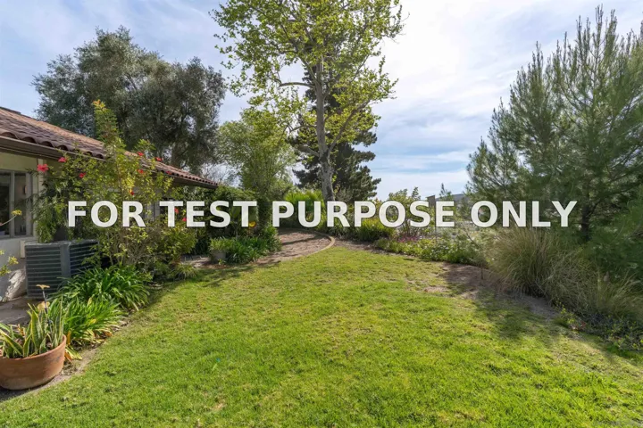 Demo/Test Data 14736 Caminito Orense Oeste, San Diego, Ca 92129