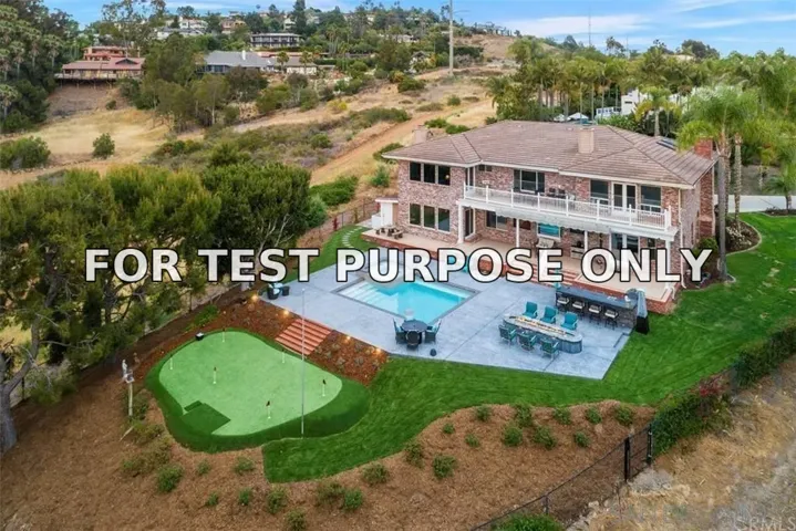 Demo/Test Data 2610 Acuna Ct, Carlsbad, Ca 92009