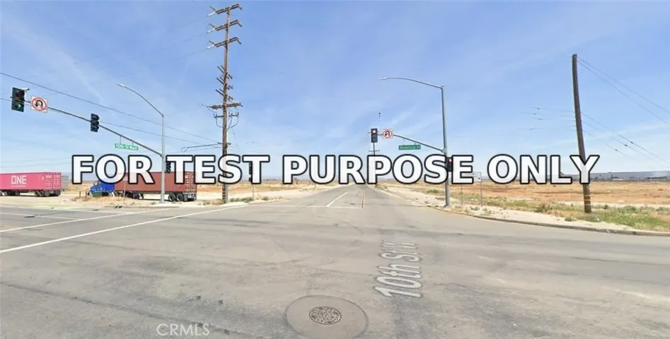 Demo/Test Data 46135 W 10th St W, Lancaster, Ca 93536