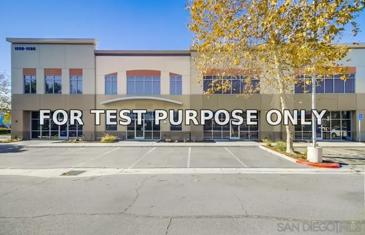Demo/Test Data 1574 Lancaster Point Way, San Diego, Ca 92154